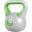 Kettebell Stylish umplut cu ciment de la 2 la 20 Kg