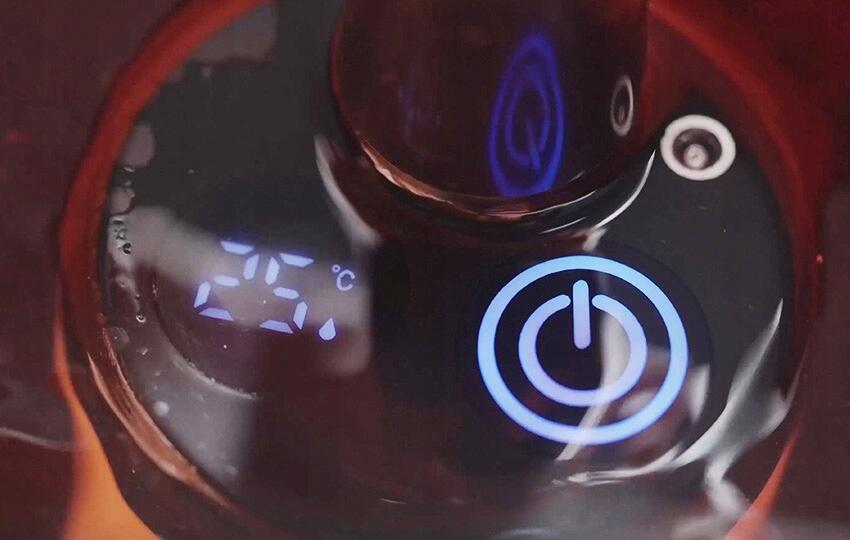 Przenośny prysznic z wyświetlaczem LED i 3 trybami Aerogogo Tiny Shower RB-01 6/7