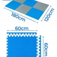 Tapis puzzle pour équipement d'entraînement Thunder 6pièces 1cm protection 60x60 2/5