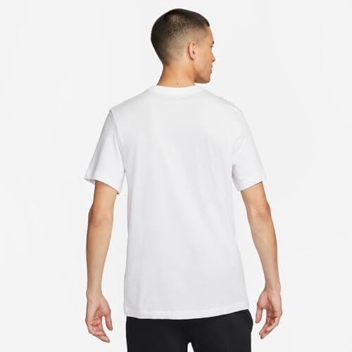 T-shirt uomo nike bianco 6/6