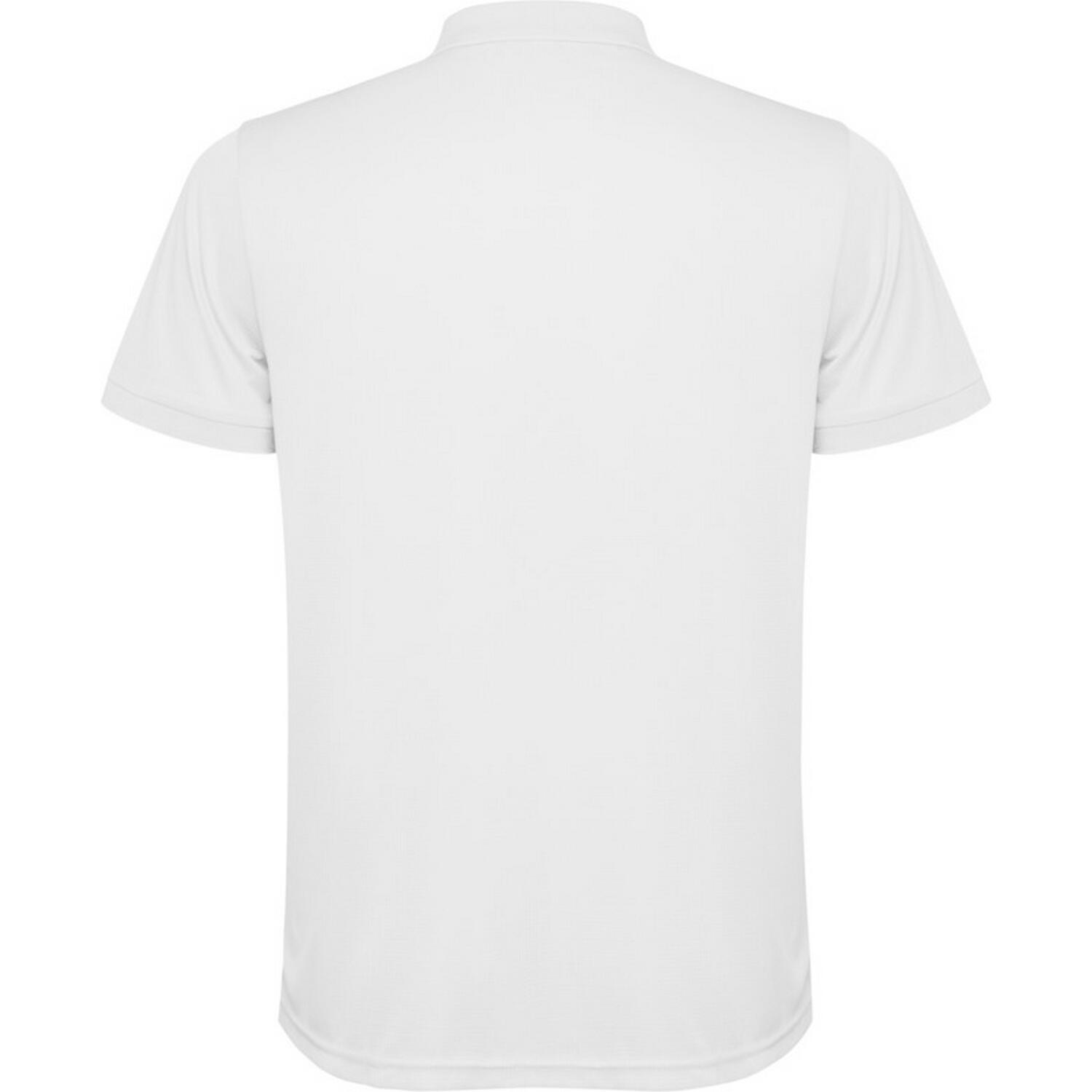 Polo Tormo de Manga Corta para Hombre Blanco 2/4