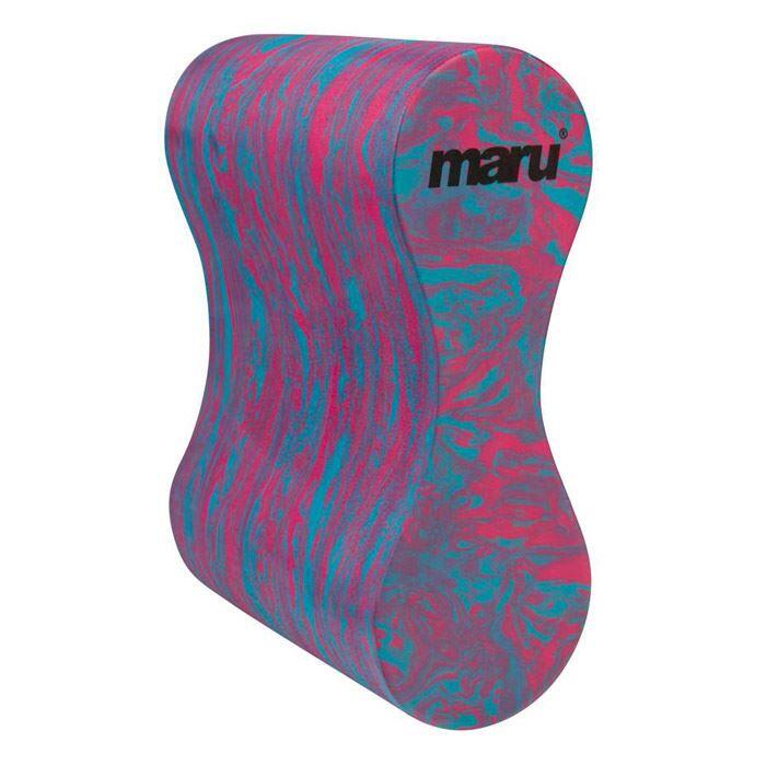 Bojka Maru Swirl Pull Buoy – Niebiesko-Różowa