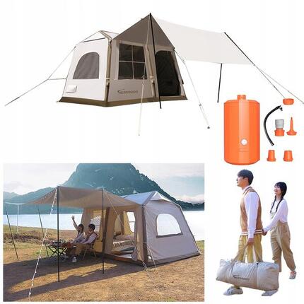 Namiot pompowany z automatyczną pompką PG80 Aerogogo Glamping Tent Yuan ZT1-03