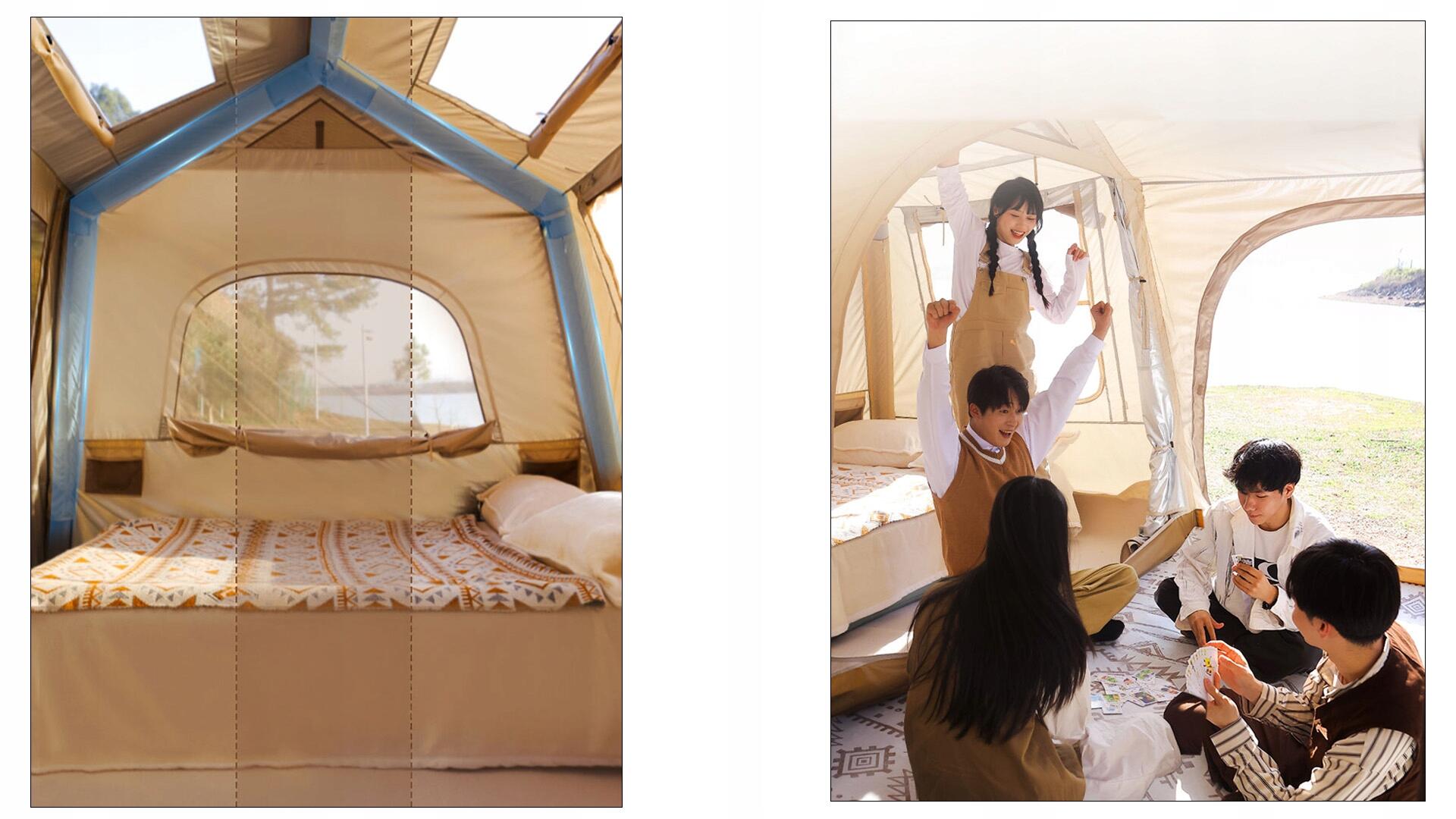 Namiot pompowany z automatyczną pompką PG80 Aerogogo Glamping Tent Yuan ZT1-03 7/7