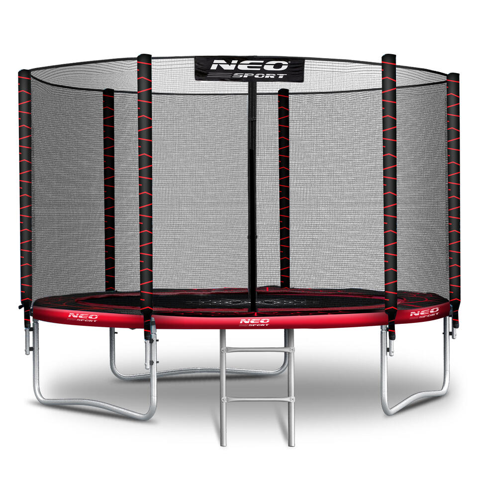 Trampolina ogrodowa z siatką zewnętrzną Neo-Sport 183cm 6ft