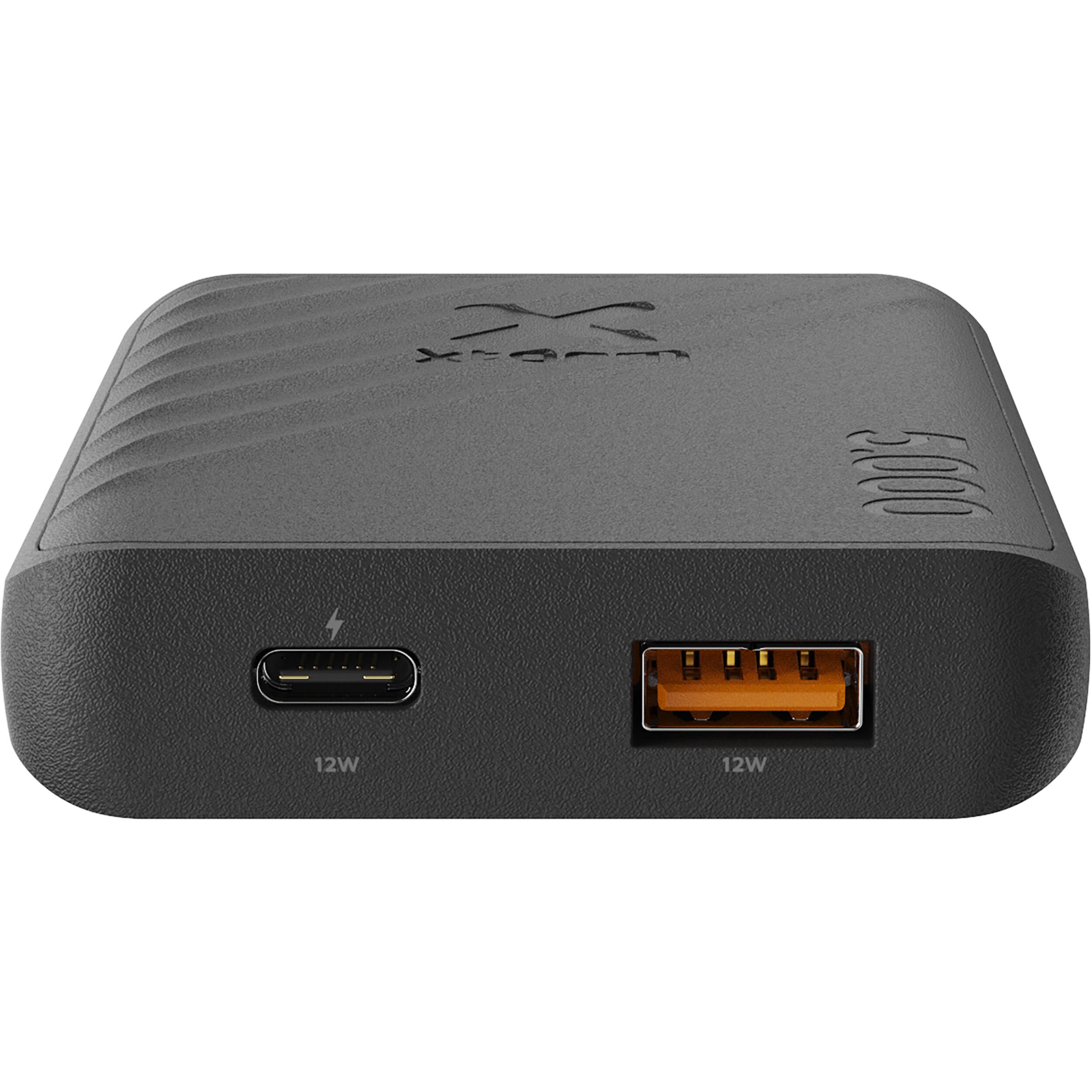 Xtorm 12W Go2 Series Powerbank - 5.000mAh - Charcoal Black 5/7