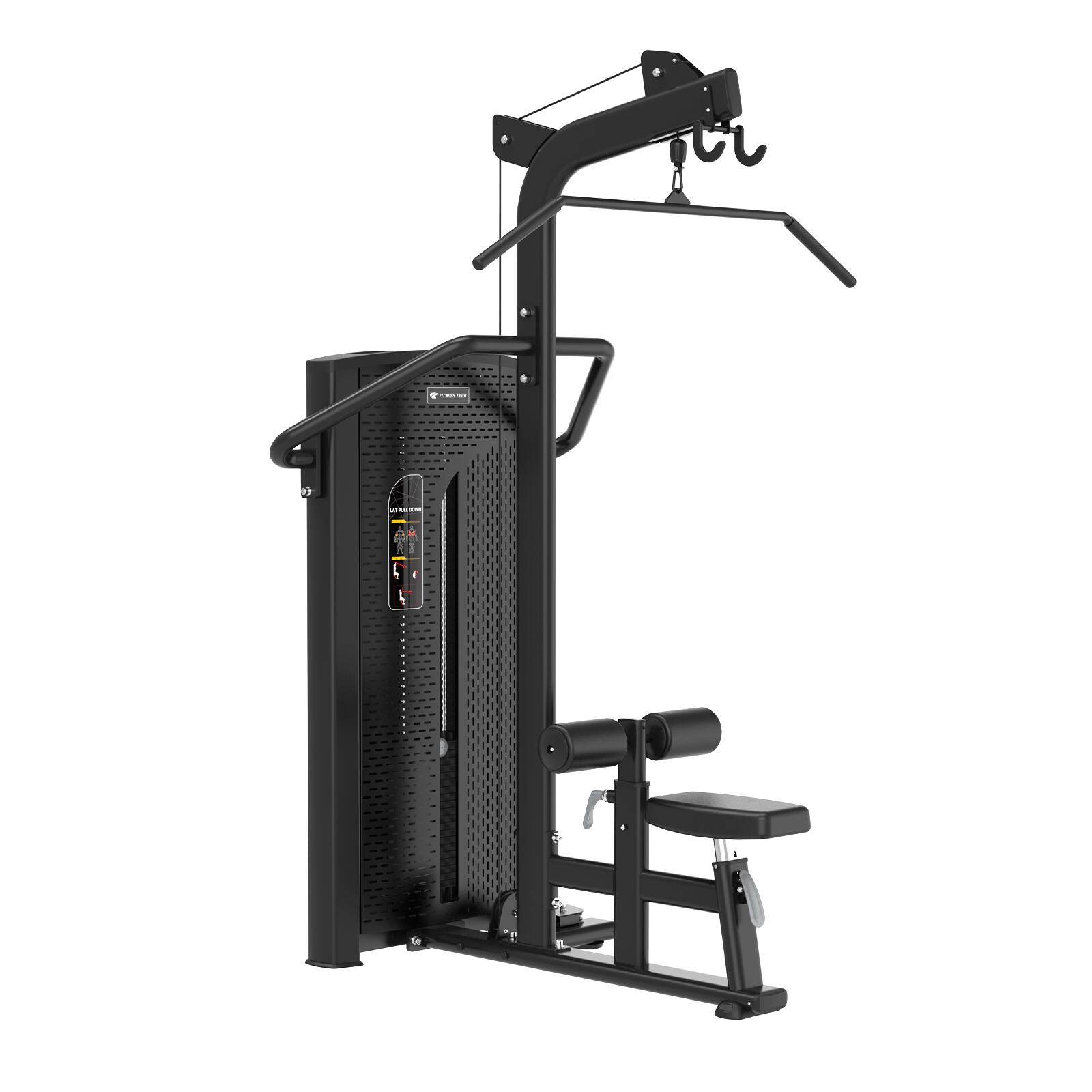 Appareil de tirage de poitrine | Dos | Sélection professionnelles Fitness Tech 1/4