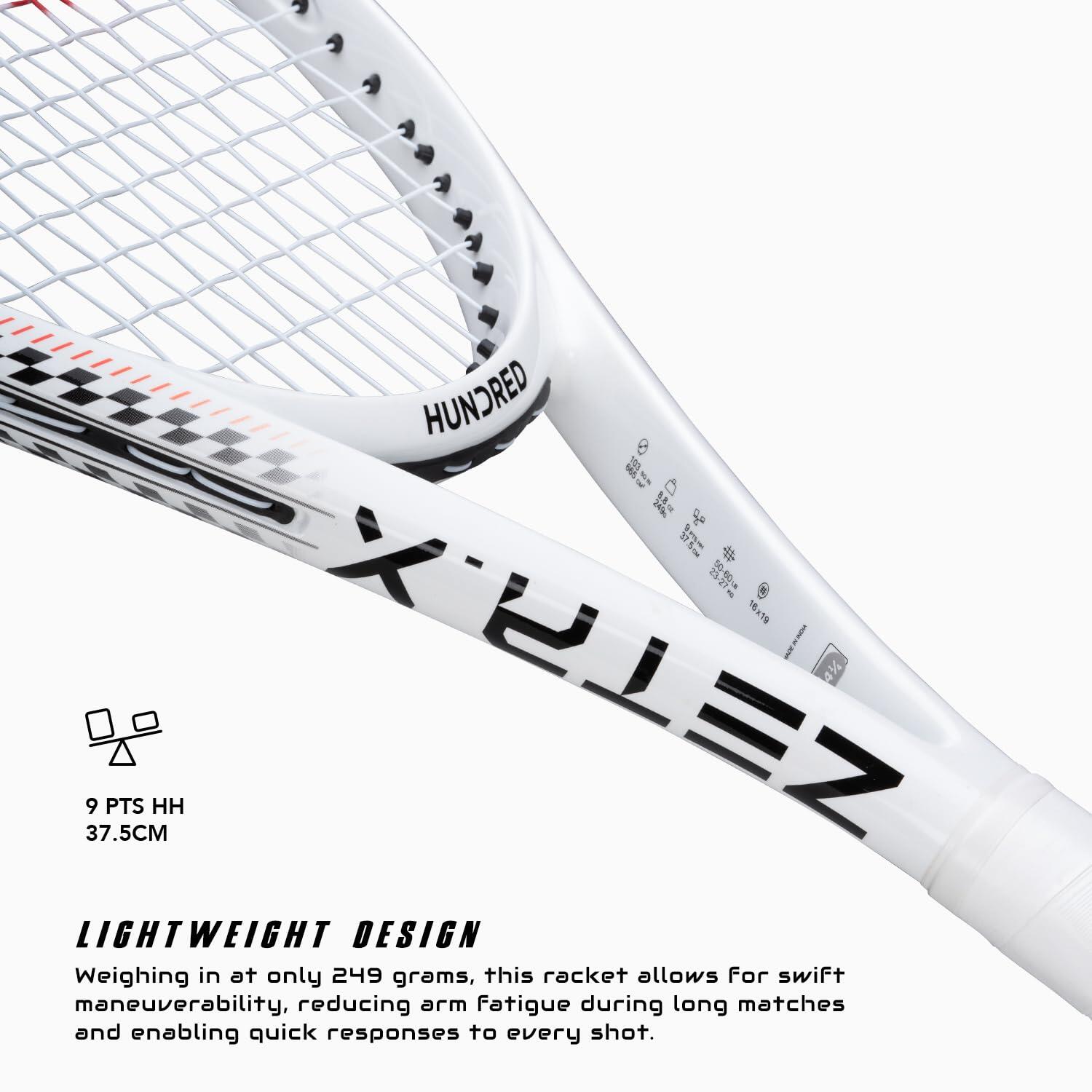 Hundred Zeta X 249g|Head Heavy|Housse|Grip 4 3/7