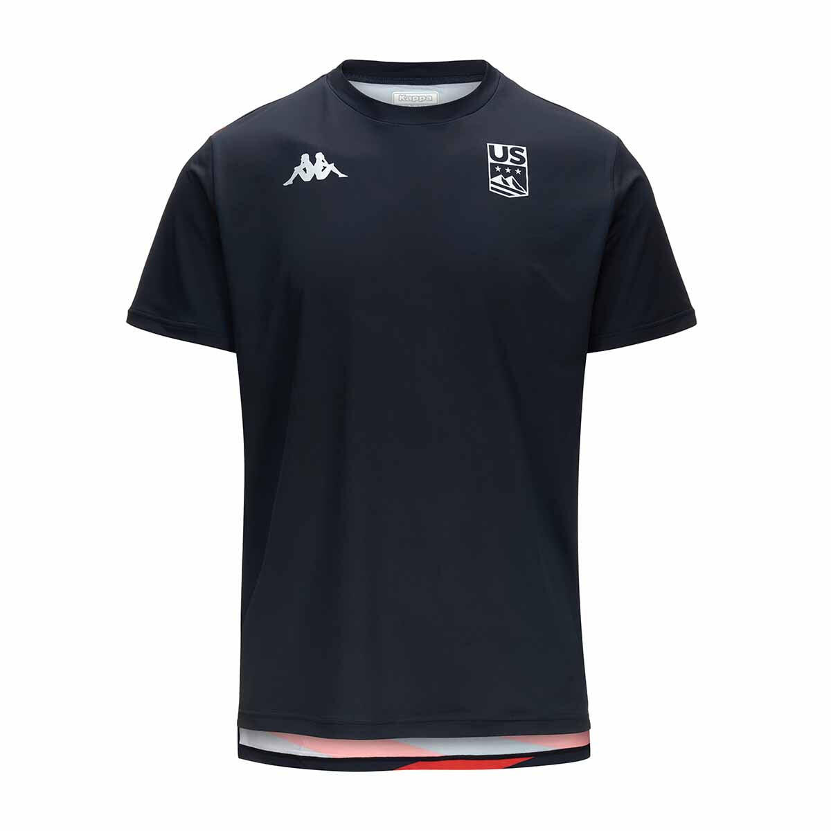 Kappa - T-shirt Ski & Snowboard Homme Driveg Bleu - Maillot Manches Courtes - Bleu - Decathlon