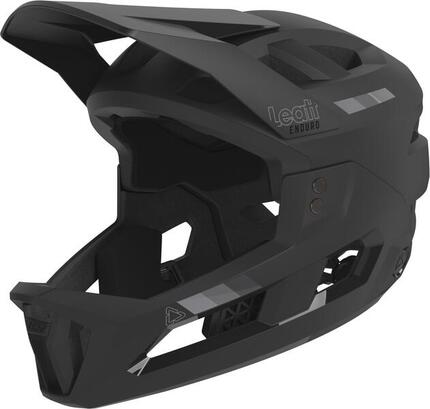Helm mit abnehmbarem Kinnschutz Leatt Enduro 2.0 Schwarz