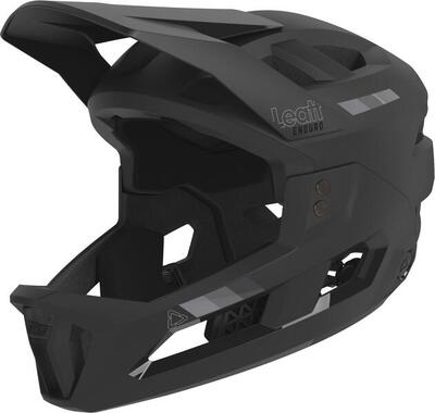 Casco Leatt Enduro 2.0 con sottogola rimovibile Nero