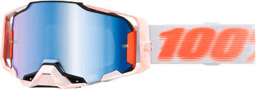 100% Armega Goggle Tubular - Mirror Blue Lens