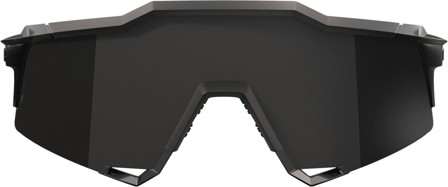 Brille Speedcraft Matte Black Gloss Black - Black Mirror Lens 2/4