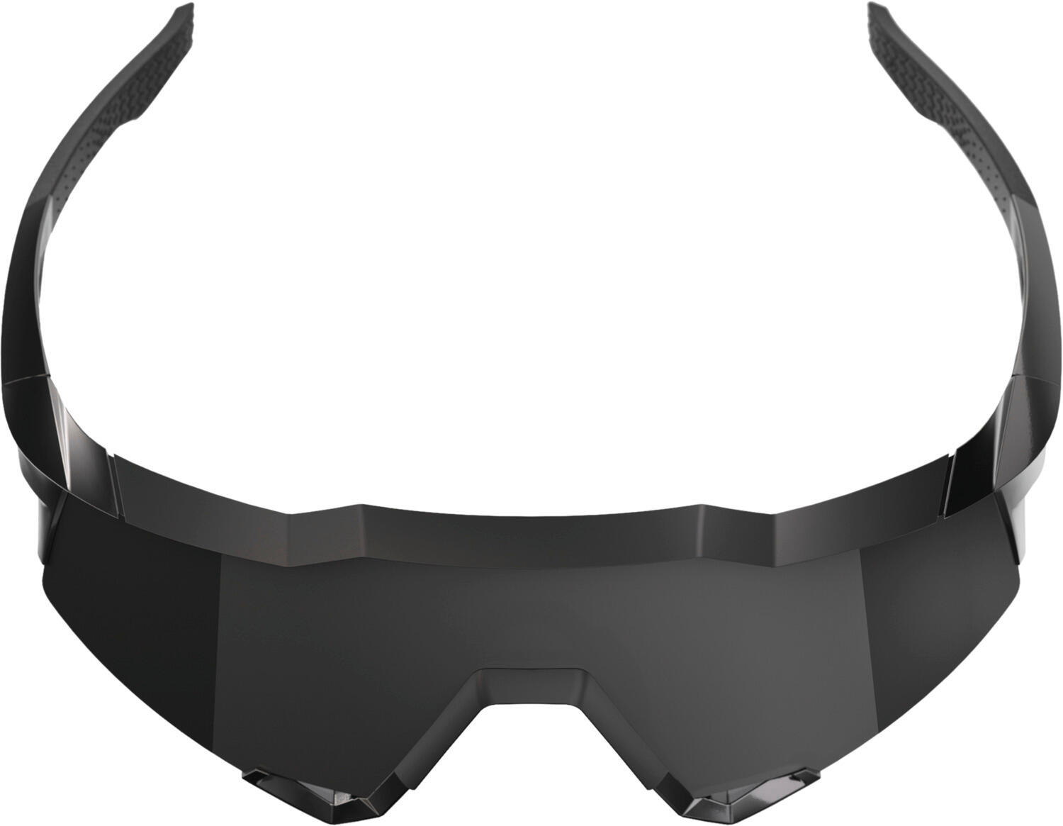 Brille Speedcraft Matte Black Gloss Black - Black Mirror Lens 4/4