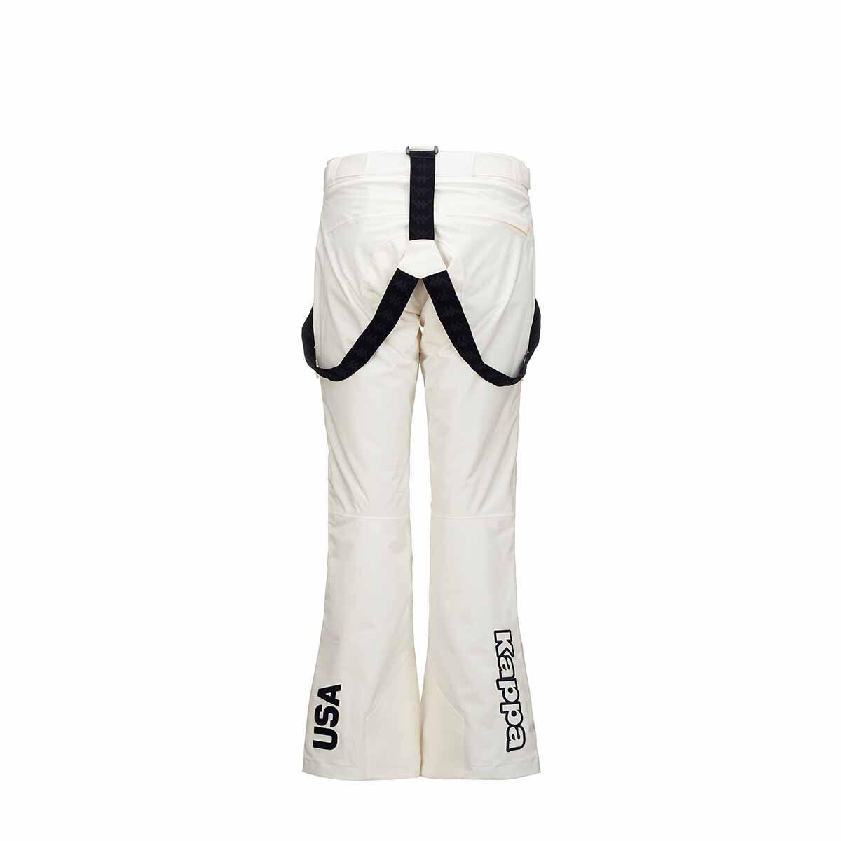 Pantalon de ski déperlant femme 6Cento 665 blanc 4/4