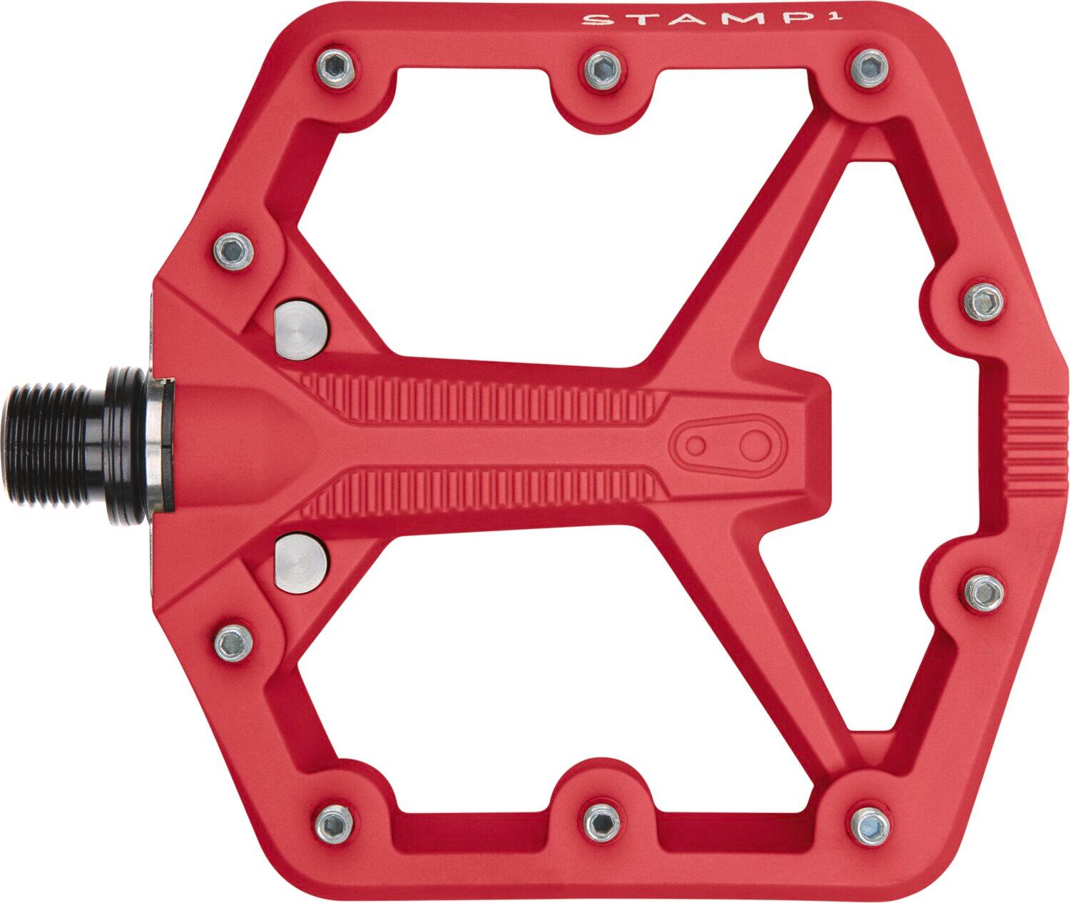 CRANKBROTHERS Pedal Stamp 1 small rosso Gen 2