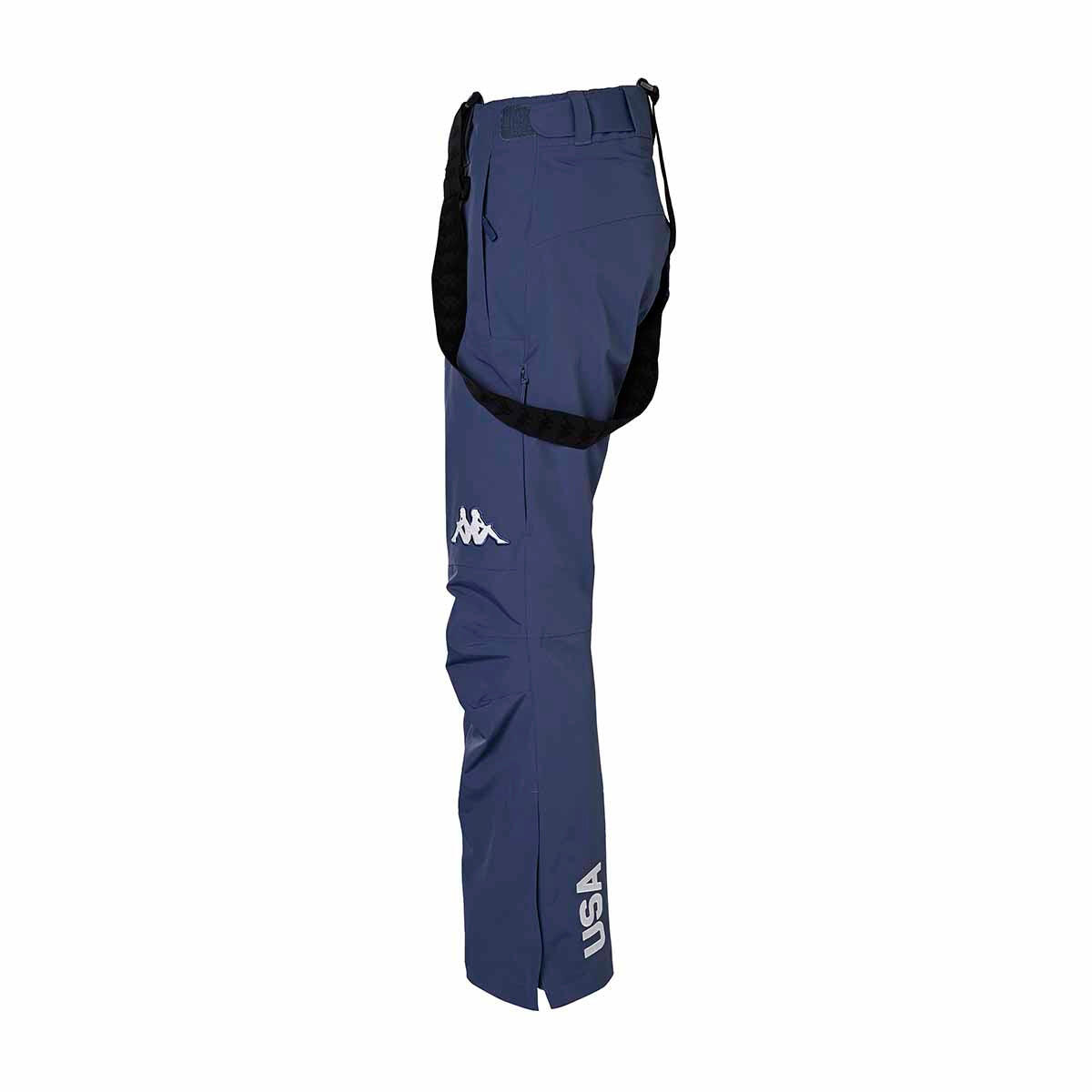 Pantalon de ski déperlant femme 6Cento 665 bleu 5/5