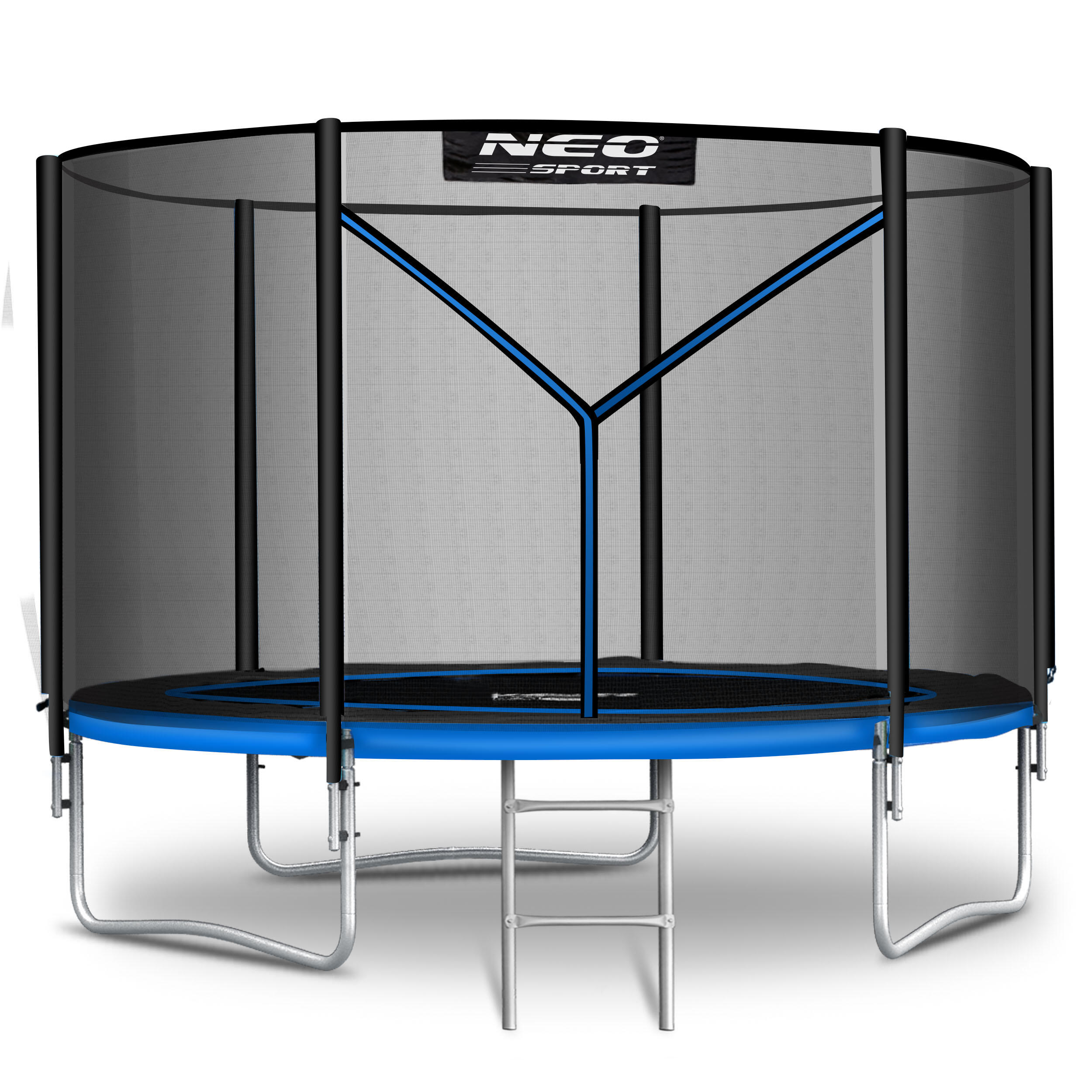 Trampolin Gartentrampolin Kindertrampolin Sicherheitsnetz Neo-Sport 312 cm 10FT 2/7