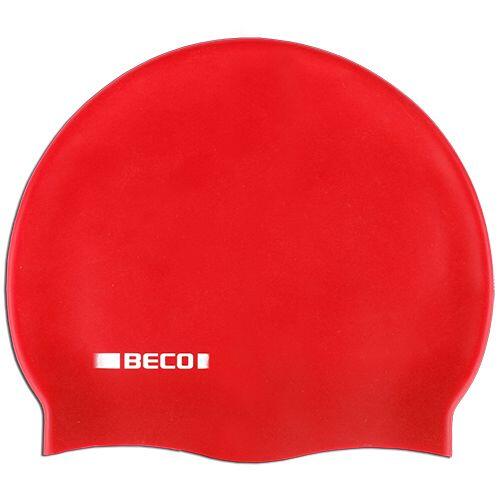 Cuffia da nuoto in silicone Beco Junior - Rossa 2/2