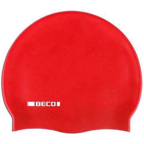 Czepek Pływacki Beco Junior Silicone - Czerwony