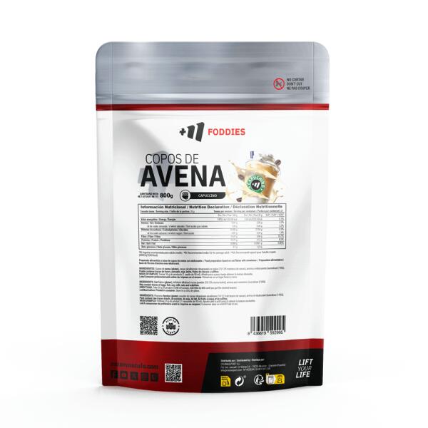 Gearomatiseerde havervlokken - 800 g Cappuccino MASmusculo 2/4