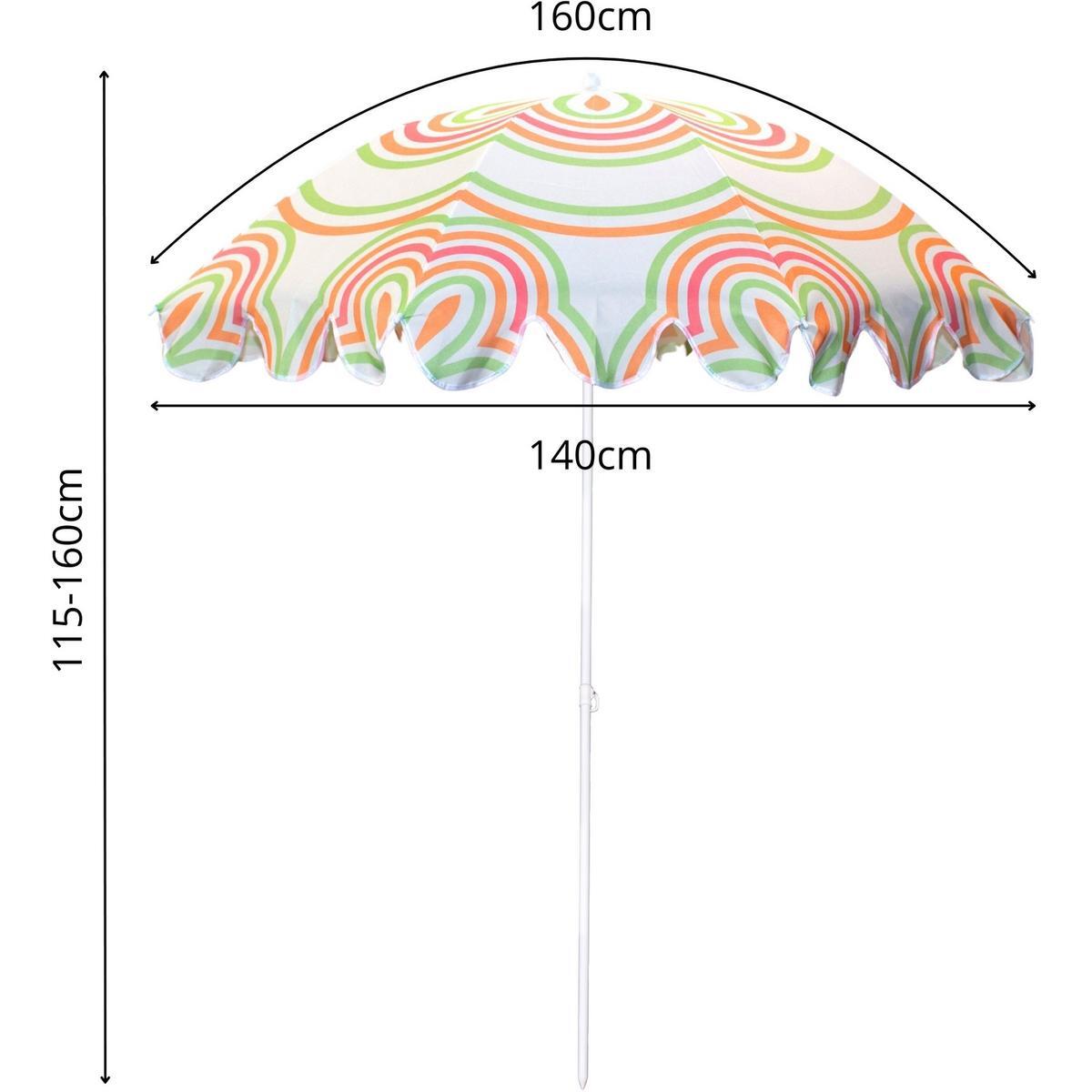 Parasol turystyczny 160CM 4/5