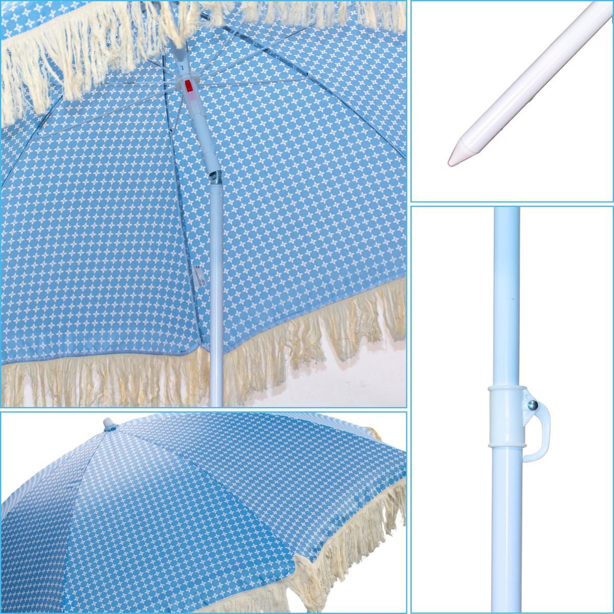 Parasol turystyczny 174CM z frędzlami 4/6
