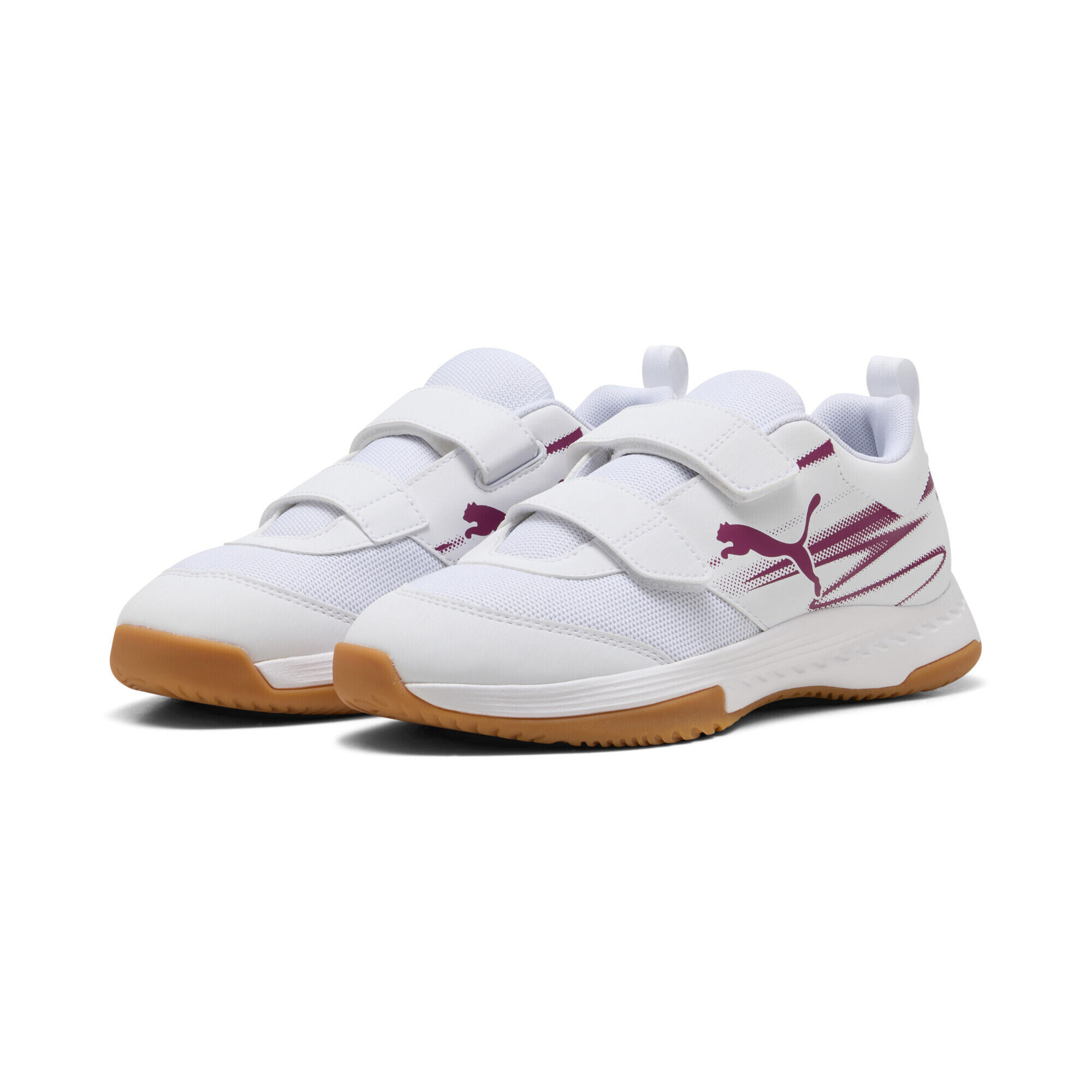 PUMA Varion II Hallensportschuhe Jugendliche PUMA White Berry Pink