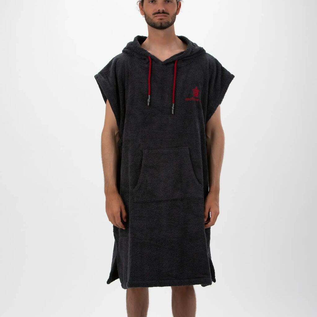 Pacifique Sud - Poncho Surf Gray - Sleeveless Large Size