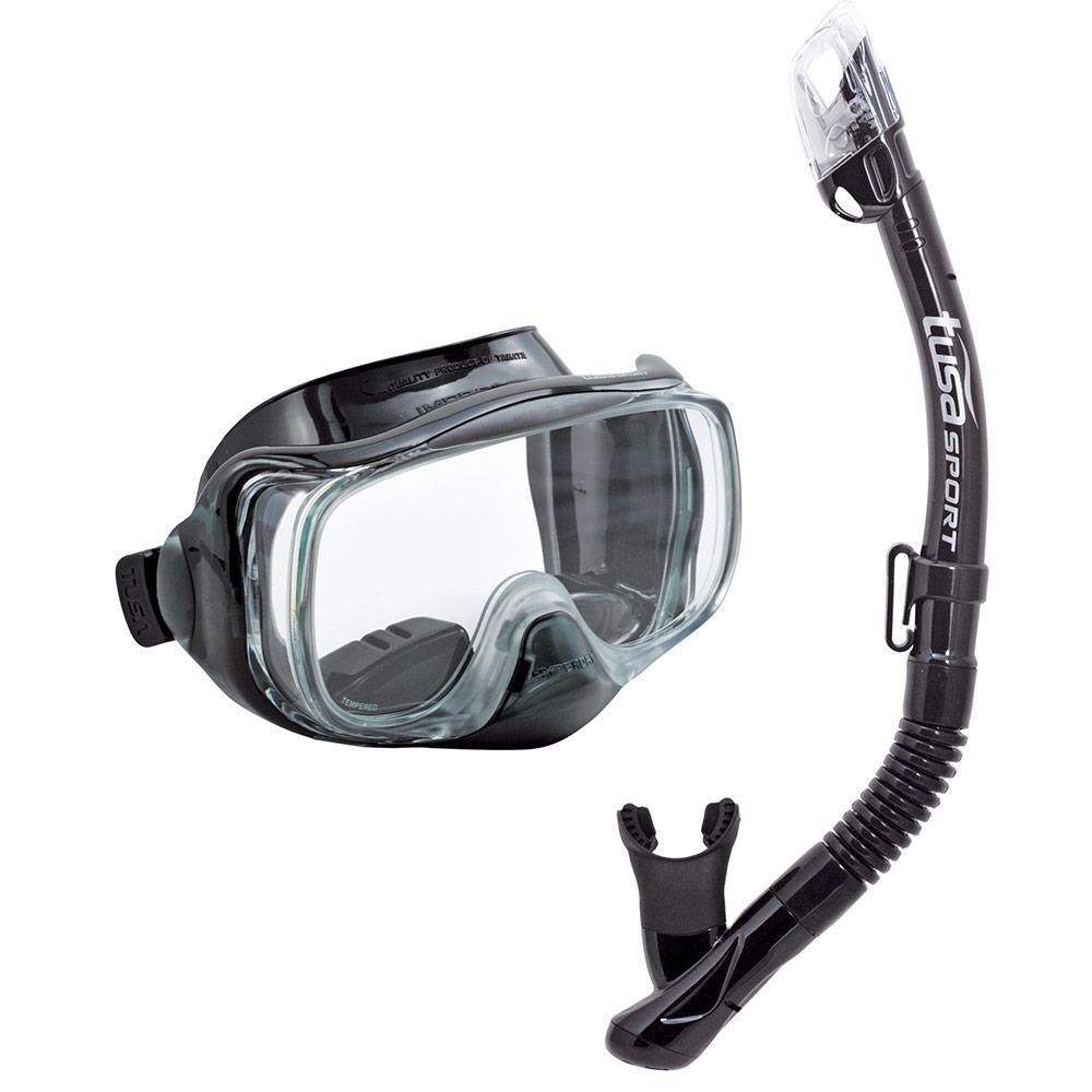 TUSA Conjunto de máscara TUSA + mergulho com snorkel