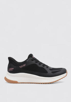 Zapatillas Deportivas Mujer Skechers SLIP-INS: BOBS SQUAD 4 Negro