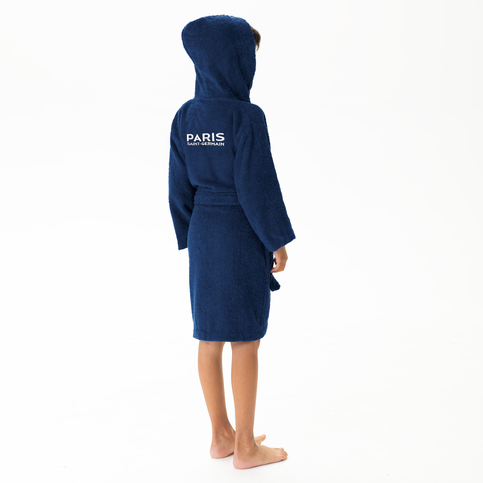 Peignoir de bain enfant 100% coton football Paris - Ruban 2/7