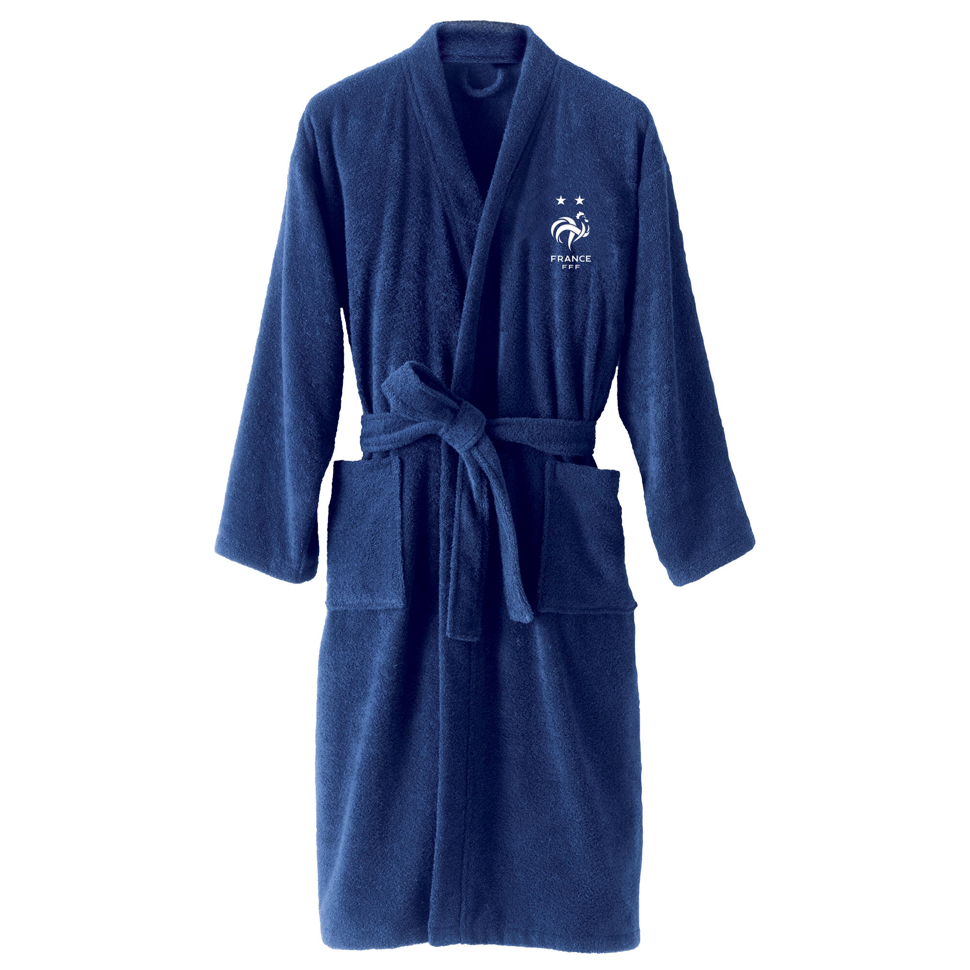 Peignoir de bain adulte 100% coton Equipe de France de football 5/7