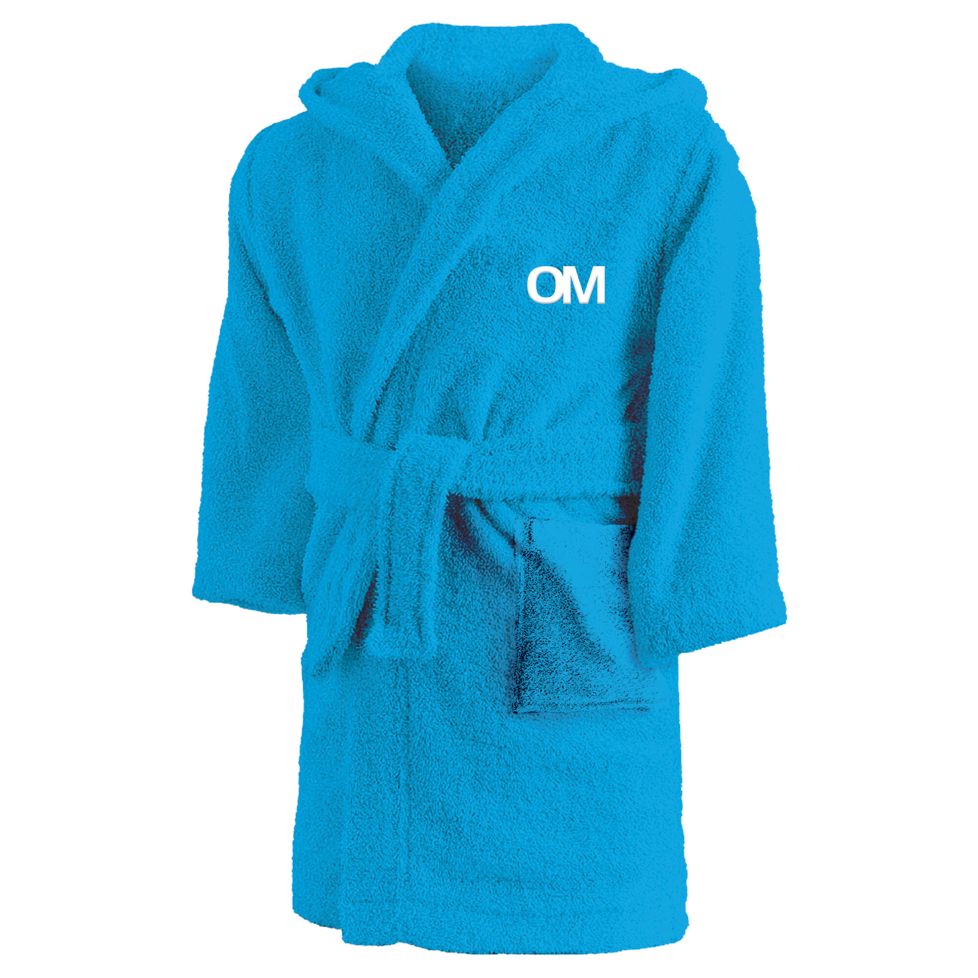 Peignoir de bain enfant 100% coton football Marseille - 1899 4/7