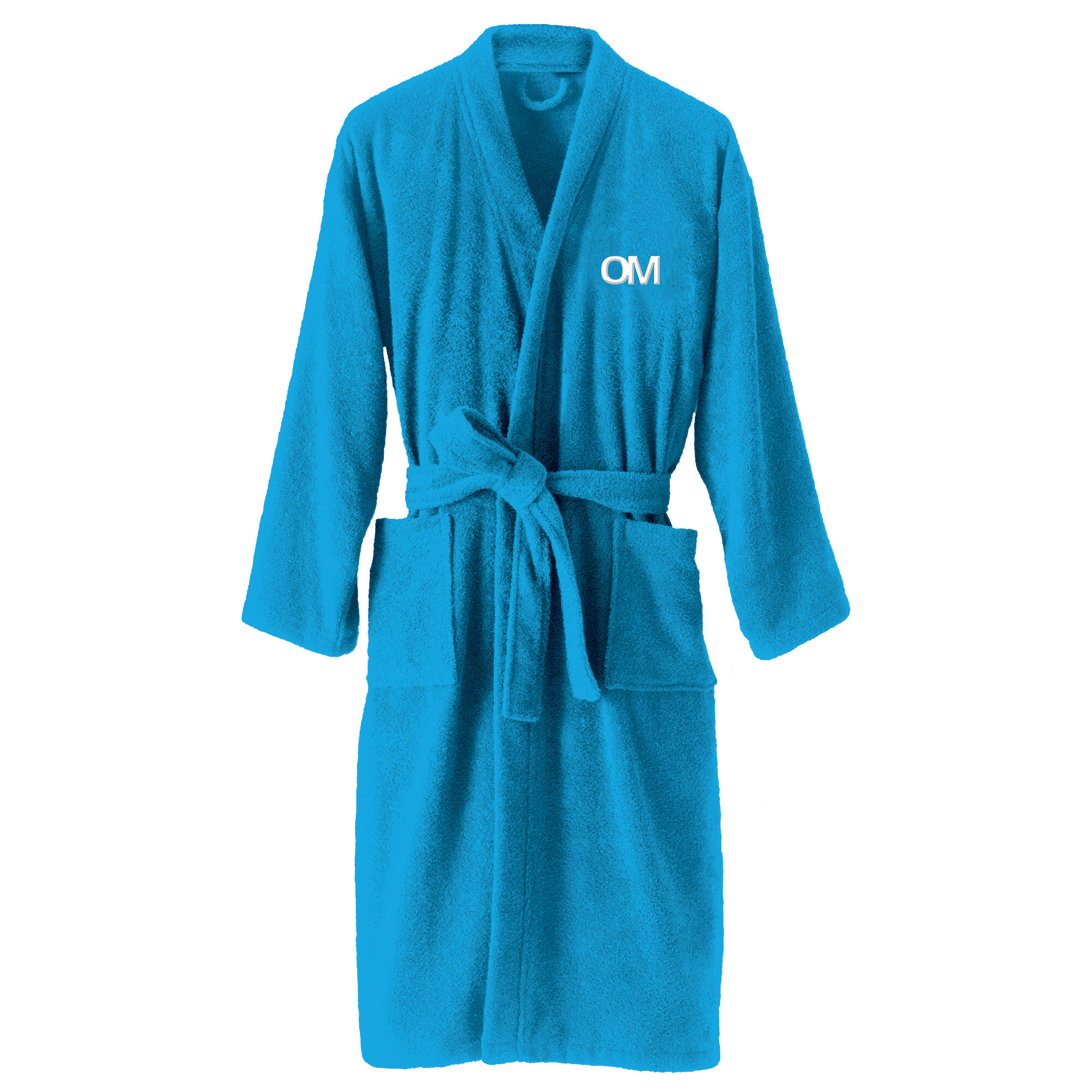 Peignoir de bain adulte 100% coton football Marseille - 1899 5/7