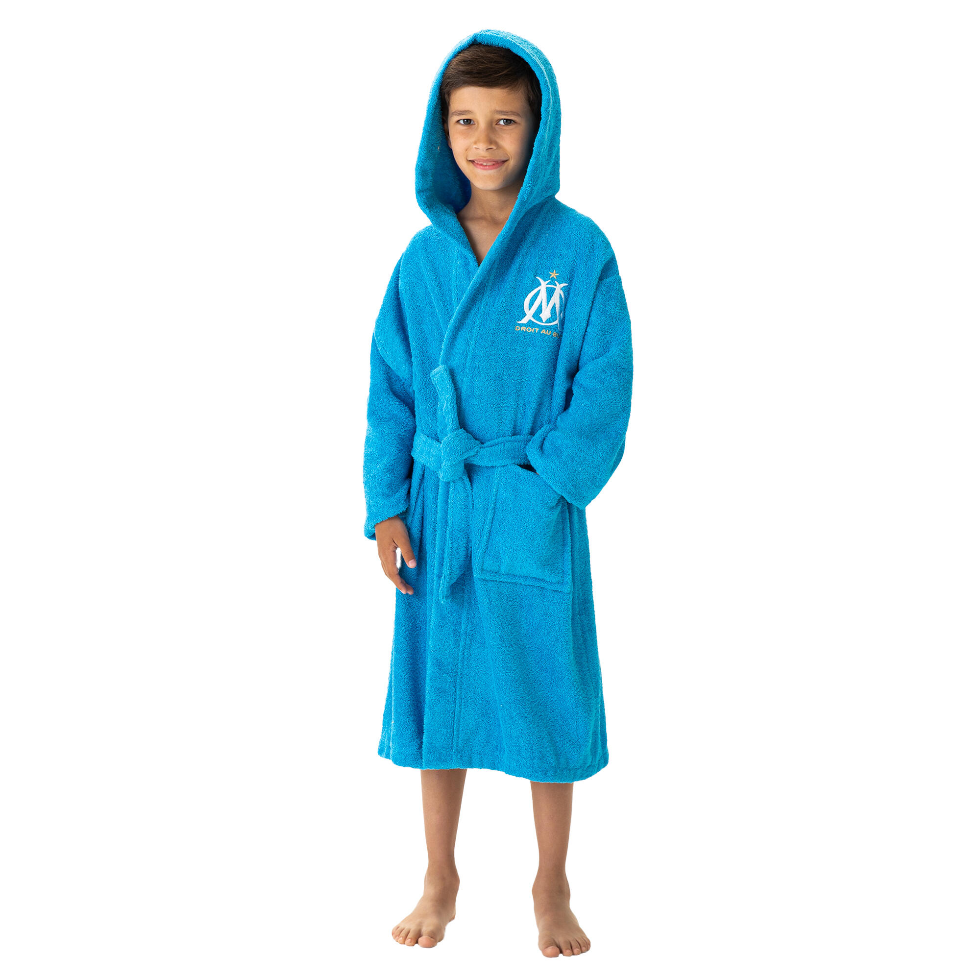 Peignoir de bain enfant 100% coton football Marseille - 2020