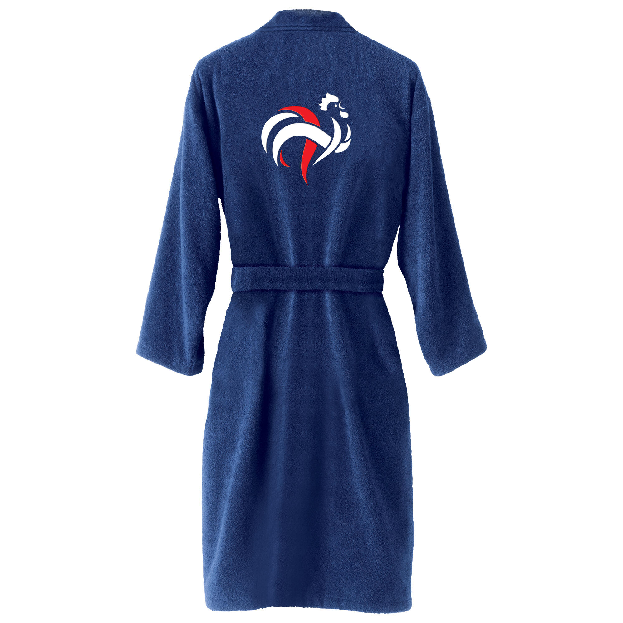 Peignoir de bain adulte 100% coton Equipe de France de football 6/7