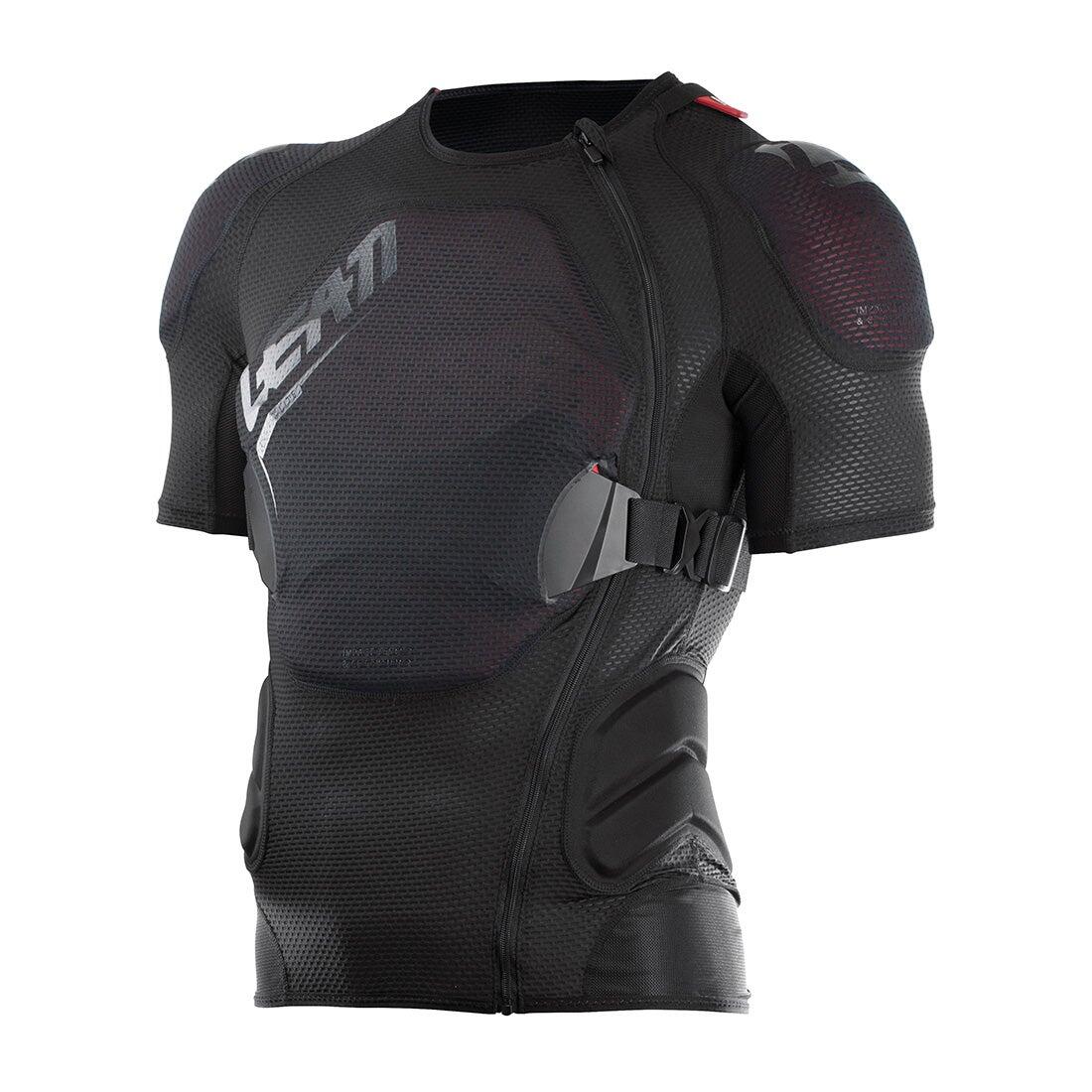 Leatt Unisex Protektorenshirt Kurzarm Body Tee 3DF AirFit Lite, Schwarz 4/7