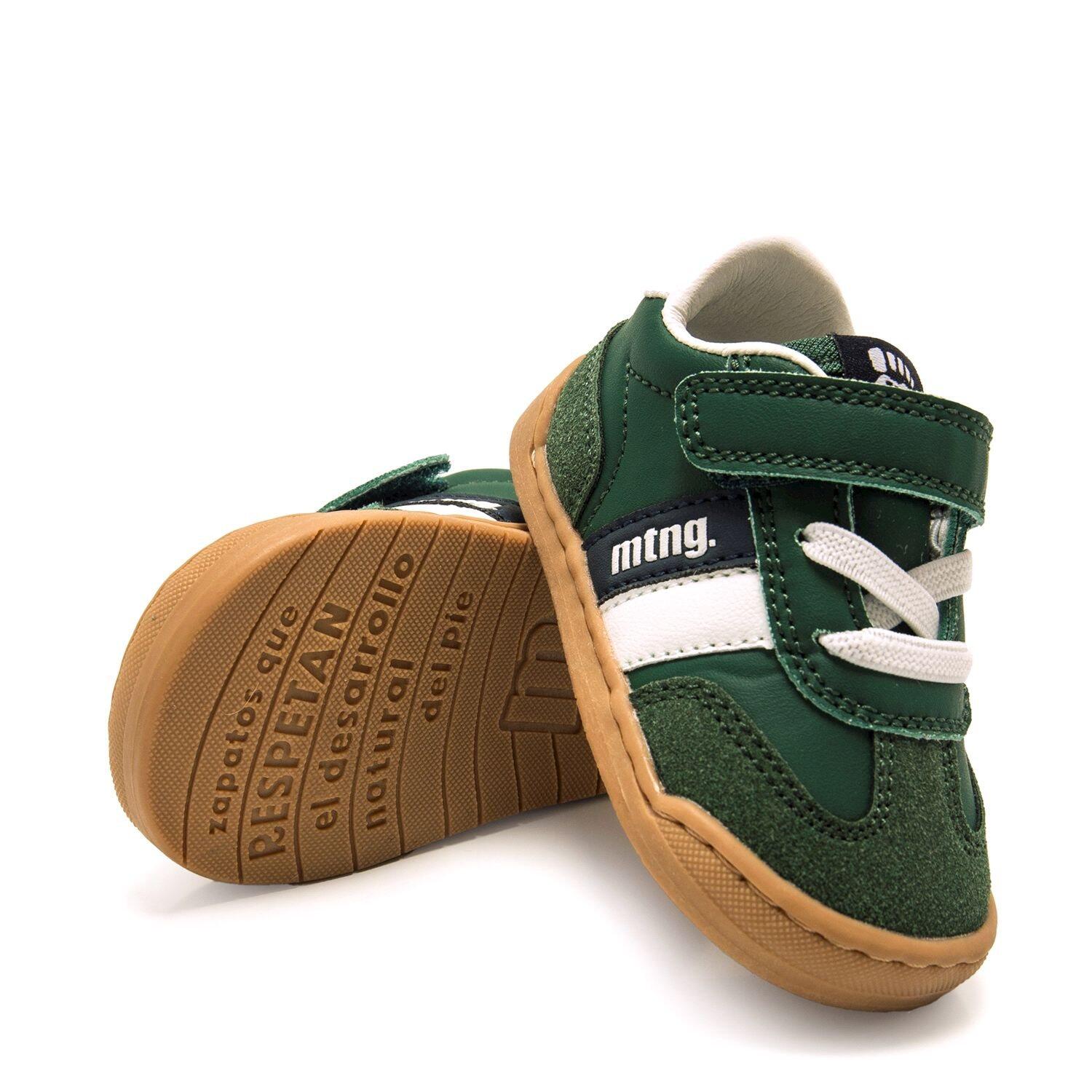 Sneakers barefoot garçon MTNG KIDS Free baby vert 4/7