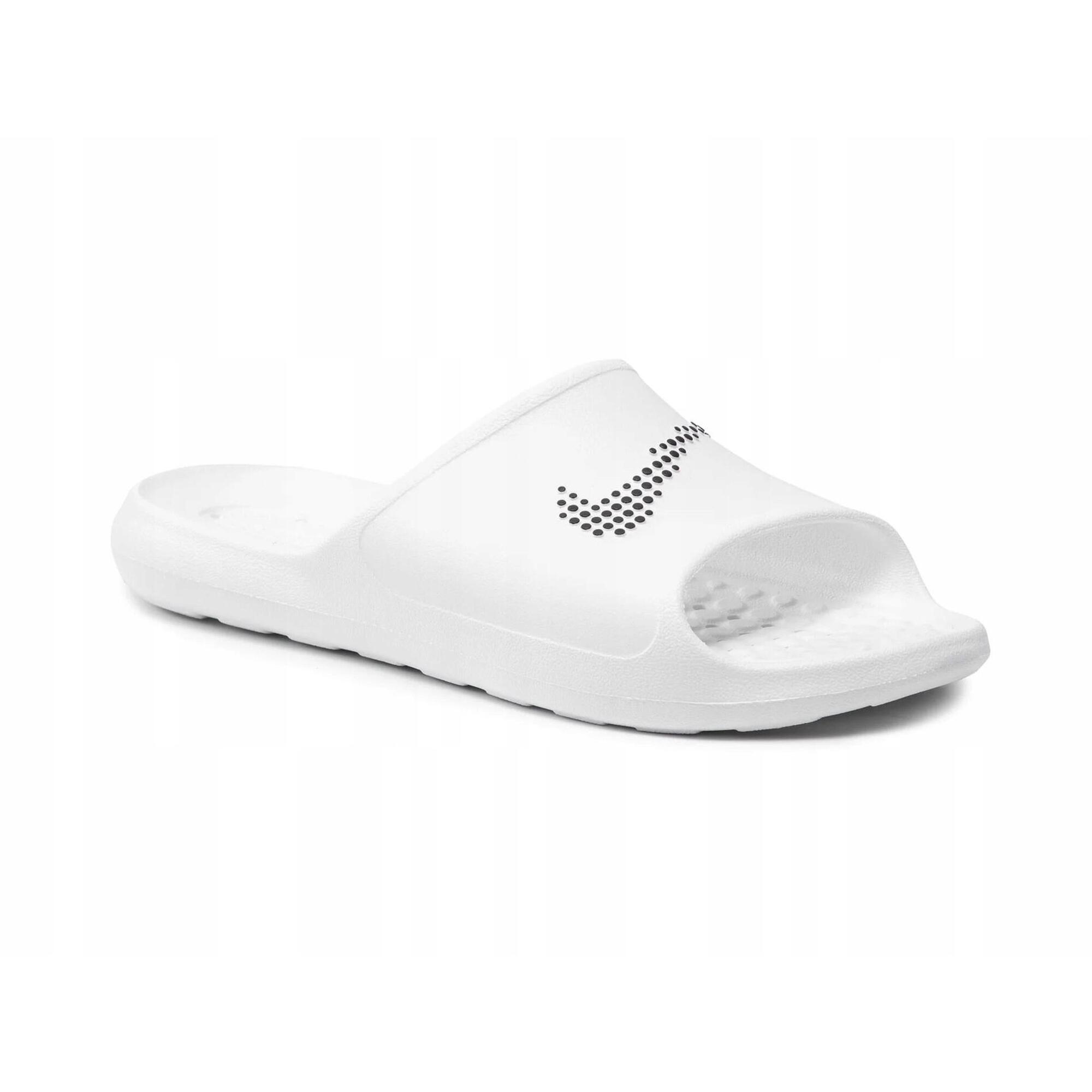 KLAPKI męskie NIKE VICTORI ONE CZ5478-100 basenowe białe sportowe lekkie 46