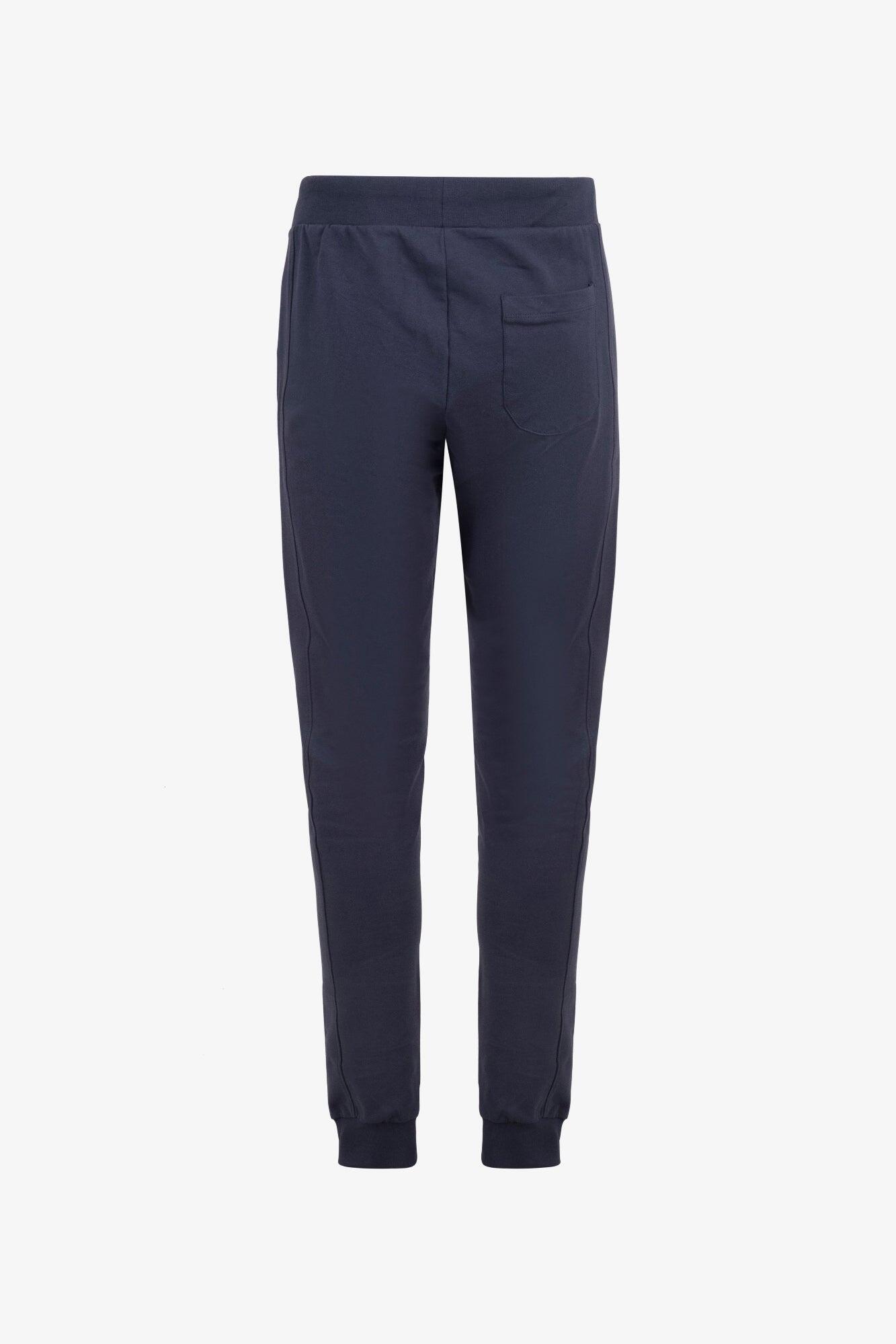 Pantaloni joggers Esercito lunghi blu in cotone uomo 2/3