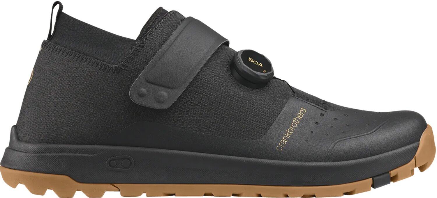 Chaussures pour Pédales Plates Crankbrothers Stamp Trail BOA Gold/Noir 4/6