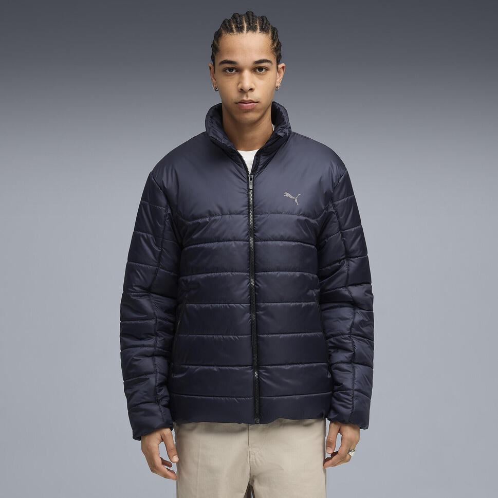 Męska wyściełana kurtka Essentials PUMA New Navy Blue