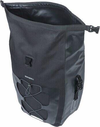 Navigator Waterpr. L, borchie MIK, borsa singola, 22L, nero 4/5