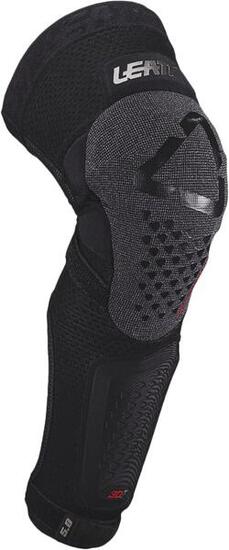Genouillères Leatt 3DF 5.0 V25 noires, protection CE, respirantes
