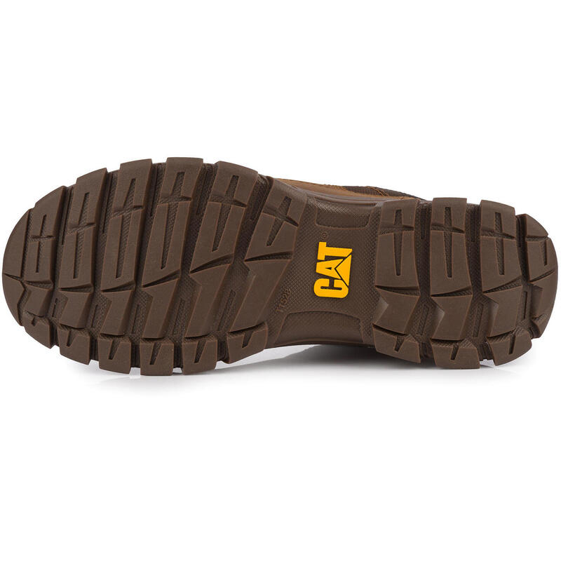 Męskie półbuty brązowe skórzane CATERPILLAR CAT THRESHOLD HIKER LOW