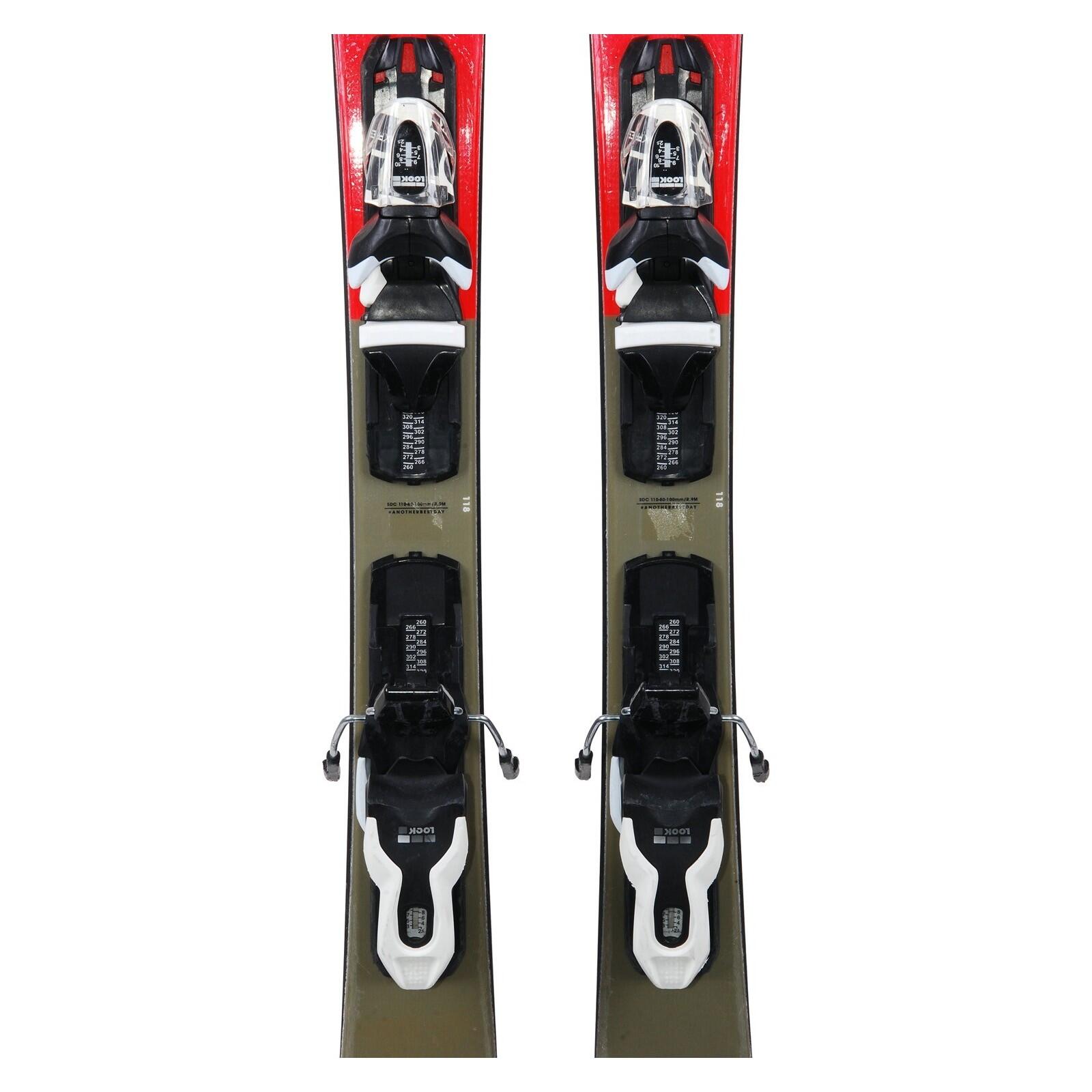 RECONDITIONNE - Mini Ski Rossignol Scratch Free Zb + Fixations 3/4