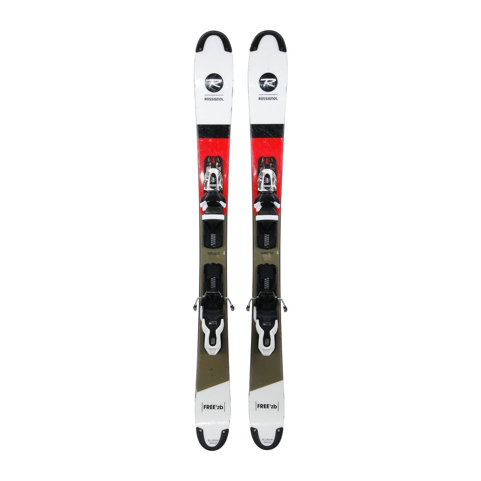 RECONDITIONNE - Mini Ski Rossignol Scratch Free Zb + Fixations