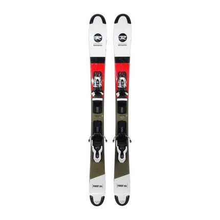 RECONDITIONNE - Mini Ski Rossignol Scratch Free Zb + Fixations