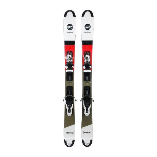 RECONDITIONNE - Mini Ski Rossignol Scratch Free Zb + Fixations